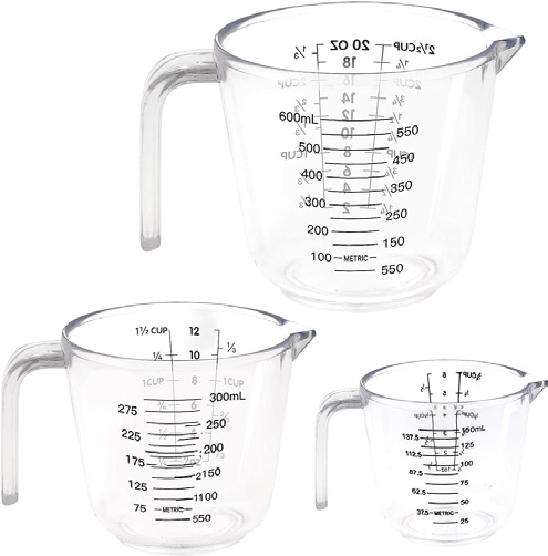 Measuring jugs